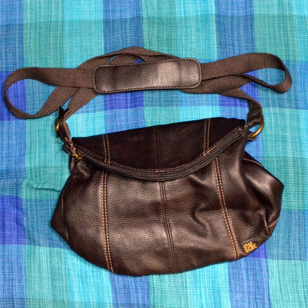 Brown Leather The Sak Bag